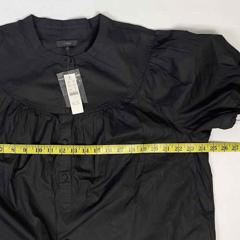 J. Crew Charcoal Button-Up Blouse - Picture 5 of 11